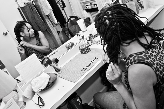 Backstage at Clybourne Park – Crystal A. Dickinson 