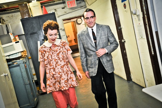 Backstage at Clybourne Park – Sarah Goldberg – Jeremy Shamos