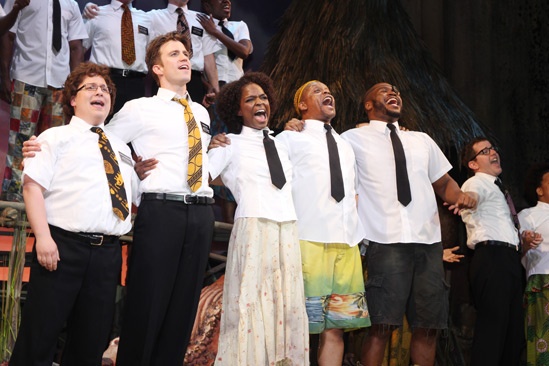 ‘Book of Mormon’ LA Opening—Jared Gertner—Gavin Creel—Samantha Marie Ware—Kevin Mambo—Derrick Williams