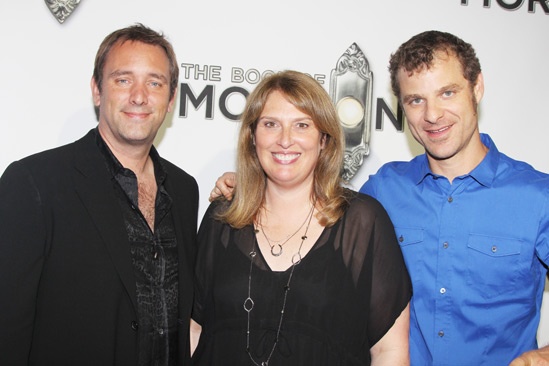 ‘Book of Mormon’ LA Opening—Trey Parker—Anne Garefino—Matt Stone