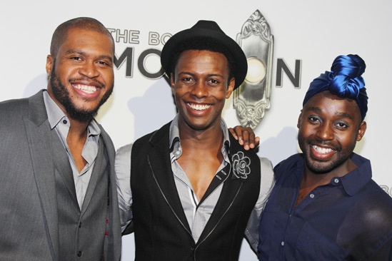 ‘Book of Mormon’ LA Opening—Derrick Williams—Josh Breckenridge—Mykal Kilgore