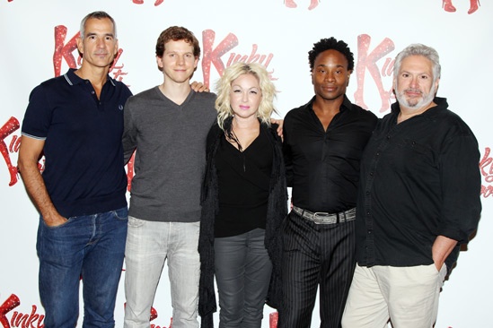Kinky Boots- Jerry Mitchell-  Stark Sands-Cyndi Lauper- Billy Porter-Harvey Fierstein