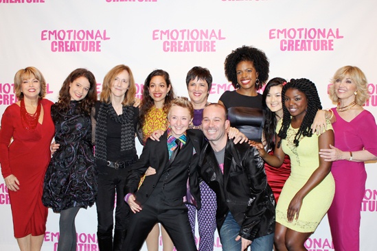 Emotional Creature - opening - Pat Mitchell - Molly Carden - Jo Bonney - Sade Namei - - Emily Grosland - Eve Ensler - Ashley Bryant - Olivia Oguma - Joaquina Kalukango - Carole Black 