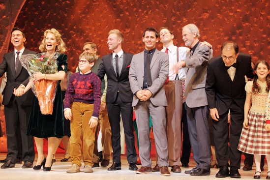 ‘A Christmas Story’ Opening Night — Erin Dilly — Johnny Rabe — Justin Paul — Benj Pasek — John Bolton — Joseph Robinette