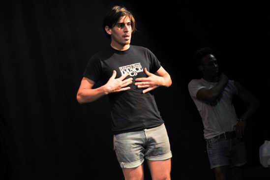 Hit the Wall Rehearsal- Arturo Soria