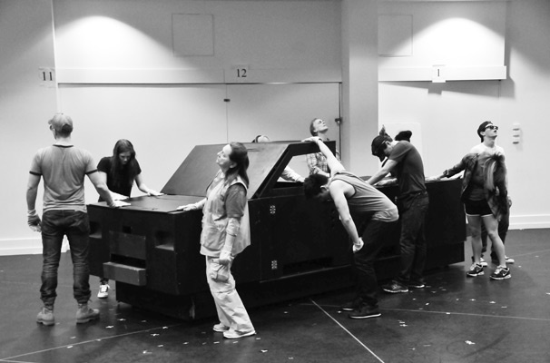 Hands on a Hardbody – Rehearsal – cast