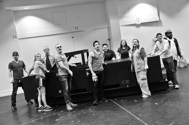 Hands on a Hardbody – Rehearsal – cast
