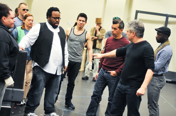 Hands on a Hardbody – Rehearsal – Jacob Ming-Trent - Neil Pepe – cast