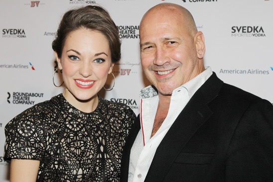 Roundabout Spring Gala — Laura Osnes — Carmen Marc Valvo
