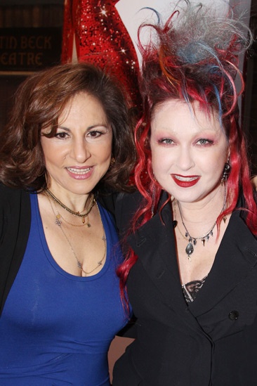  Kinky Boots Opening- Kathy Najimy- Cyndi Lauper 