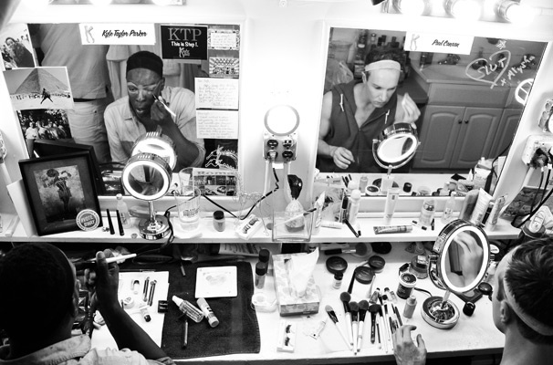 Kinky Boots Backstage- Kyle Taylor Parker- Paul Canaan