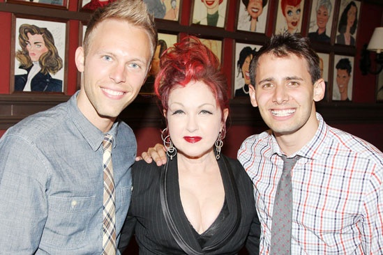 Sardi’s- Kinky Boots- Justin Paul- Cyndi Lauper- Benj Pasek