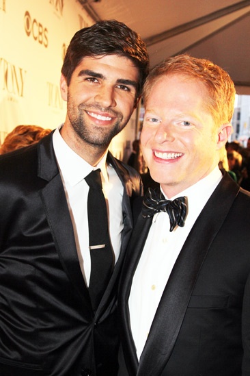 Tony Red Carpet- Justin Mikita- Jesse Tyler Ferguson