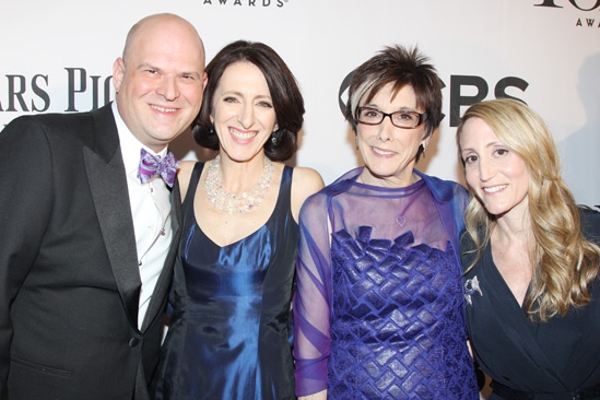 Tony Red Carpet- Stephen Kocis - Anna Louizos- Jill Furman - Robyn Goodman