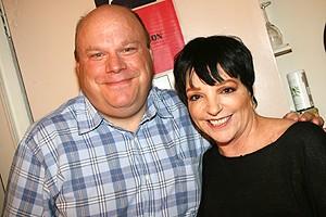 Liza Greets Rita Wilson at Chicago - Kevin Chamberlin - Liza Minnelli 