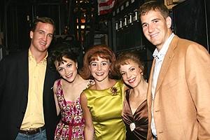 Manning Brothers Meet the Jersey Boys - Peyton Manning - jersey girls - Eli Manning
