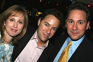 Photo Op - Rachel Corrie opening - Pam Pariseau - Gordon Greenberg - Keith Pariseau