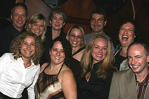 Photo Op - Mamma Mia! Fifth Anniversary - Nina Lannan (with her employees)