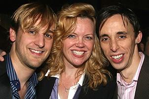 Photo Op - Mamma Mia! Fifth Anniversary - Josh Marquette - Leah Hocking - Kevin Cahoon