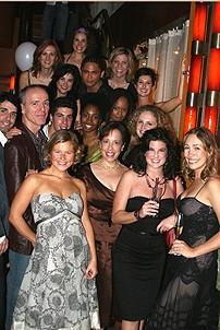 Photo Op - Mamma Mia! Fifth Anniversary - cast at party