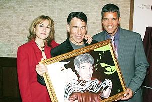 Photo Op - Stephen Schwartz Portrait at Tony's DiNapoli - Valarie Smalderone - Stephen Schwartz - Bruce Dimpfmaier 