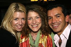 Photo Op - Des McAnuff at Sardis - Kelly Devine - Lucy Simon - Sergio Trujillo
