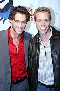 Photo Op - Mary Poppins Opening - Josh Strickland - Adam Pascal