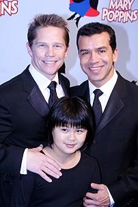 Photo Op - Mary Poppins Opening - Jack Noseworthy - Sergio Trujillo - Anna
