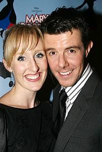 Photo Op - Mary Poppins Opening - Gavin Lee - (wife) Emily