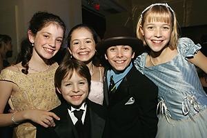 Photo Op - Mary Poppins Opening - Kathryn Faughnan - Alexander Scheitinger - Katherine Leigh Doherty - Henry Hodges - Delaney Moro