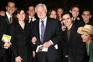 Photo Op - Ted Kennedy at Jersey Boys - Ted Kennedy - (wife) Victoria Reggie Kennedy - full cast