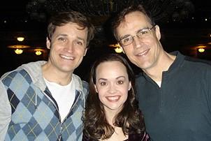 Photo Op - 19th Anniversary of Phantom - Michael Shawn Lewis - Julie Hanson - Howard McGillin
