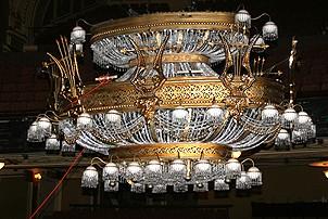 Photo Op - 19th Anniversary of Phantom - chandelier