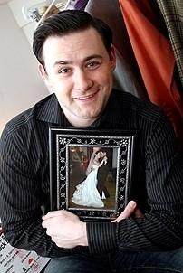 Photo Op - Jersey Boys in SF - Christopher Kale Jones (wedding picture)