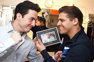 Photo Op - Jersey Boys in SF - Christopher Kale Jones - Deven May