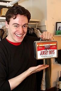 Photo Op - Jersey Boys in SF - Erich Bergen (lunchbox)