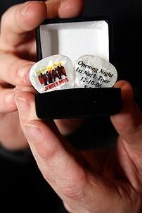 Photo Op - Jersey Boys in SF - guitar picks
