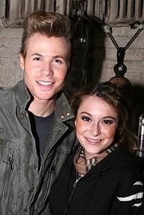 Photo Op - Aretha Franklin at Hairspray - Ashley Parker Angel - Alexa Vega