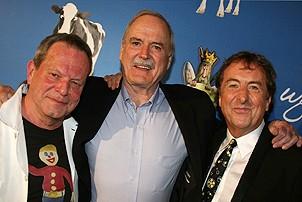 Photo Op - Spamalot opens in Las Vegas - Terry Gilliam - John Cleese - Eric Idle