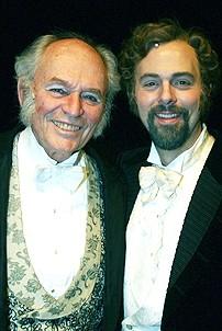 Photo Op - Phantom 8,000th Performance - David Cryer - Scott Mikita