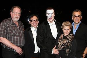 Photo Op - Phantom 8,000th Performance - Craig Jacobs - David Lai - Howard McGillin - Denny Berry - Peter von Maryhauser