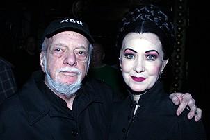 Photo Op - Phantom 8,000th Performance - Hal Prince - Marilyn Caskey