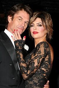 Photo Op - Harry Hamlin and Lisa Rinna do press for Chicago - Harry Hamlin - Lisa Rinna