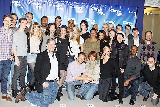 Catch Me If You Can First Rehearsal – group shot