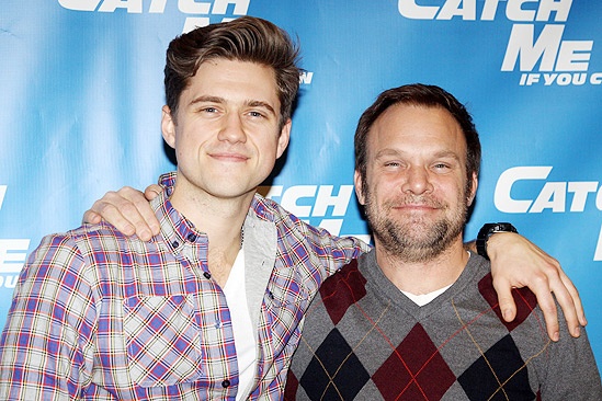 Catch Me If You Can First Rehearsal – Aaron Tveit – Norbert Leo Butz