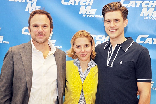 Catch me preview – Norbert Leo Butz – Aaron Tveit – Kerry Butler