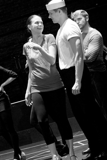 Anything Goes in Rehearsal – Sutton Foster 