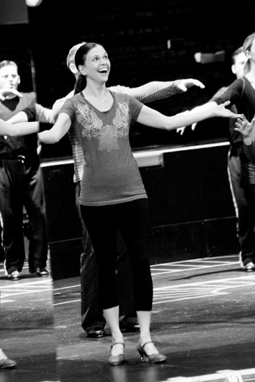 Anything Goes in Rehearsal – Sutton Foster
