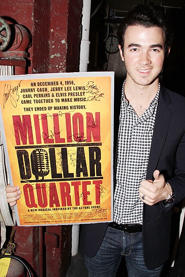 Kevin Jonas at Million Dollar Quartet – Kevin Jonas