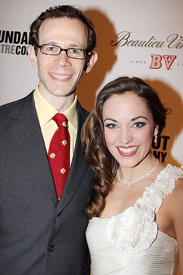 Anything Goes Opening Night – Adam Godley – Laura Osnes 